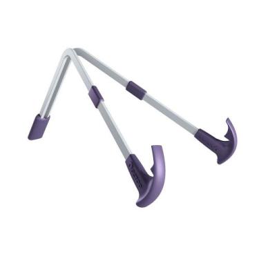 Imagem de Suporte para Notebook e Tablet Octoo LiteStand Note, Ice Silver e Roxo