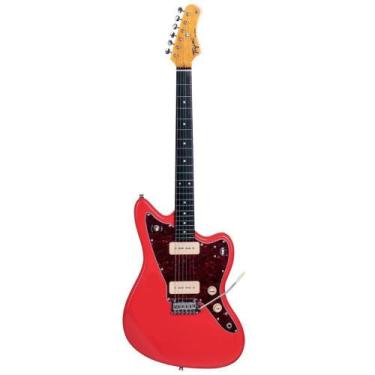 Imagem de Guitarra Tagima Woodstock TW61 Fiesta Red Jazzmaster TW-61