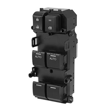 Imagem de X AUTOHAUX Interruptor de janela elétrica do lado do motorista interruptor de controle mestre de janela elétrica 35750-TA0-A31 substituição para Honda Pilot 2009-2011