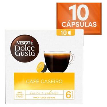Imagem de Café Em Cápsula Nescafé Dolce Gusto Caseiro 10 Unidades - Nestlé