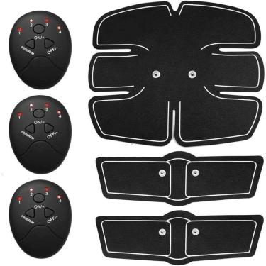 Imagem de Tonificador Muscular Abdomen Ems Fit Control Smart Fitness Braços Abdômen Pernas 3 Em 1