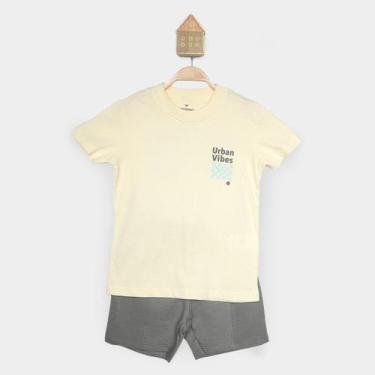 Imagem de Conjunto Infantil Curto Hering Camiseta E Short Menino