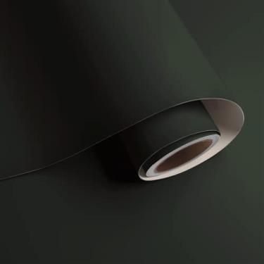 Imagem de VaryPaper Papel de Parede Cinza Grosso Fosco Cinza Papel de Parede Descole e Cole para Quarto 32" x 354" Cinza Sólido Papel de Parede Removível Decorativo para Sala de Estar Armários de Cozinha Prateleiras de Bancada