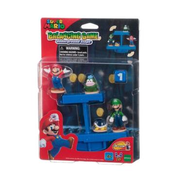 Imagem de Jogo de equilíbrio Super Mario Underground com 4 figuras ou mais de 4 anos