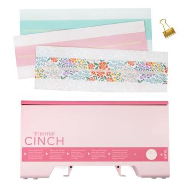 Imagem de We R Memory Keepers Máquina de encadernação térmica rosa de 30,5 cm, inclui máquina térmica de encadernação de livros, lombadas de livros e clipes, crie diários, cadernos, álbuns, álbuns de fotos e