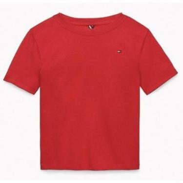 Imagem de Camiseta Infantil Vermelha Tommy Hilfiger-Masculino