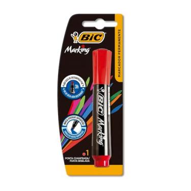 Imagem de BIC, Marcador, Marking, Vermelho, 1 Unidade