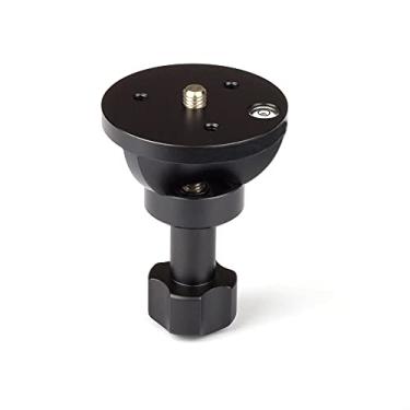 Imagem de Adaptador de tigela de 75 mm, conversor adaptador plano para tigela de meia bola com parafuso de 3/20.3 cm para câmera de vídeo Manfrotto Weifeng com cabeça fluida DSLR Rig