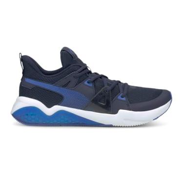 Imagem de PUMA Tênis de corrida masculino CELL FRACTION, Azul/branco, 13
