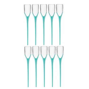 Imagem de Kit 10 Taças Beach 210ml Verde Boccatti Espumante na Areia