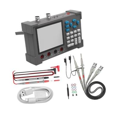 Imagem de menolana Osciloscópio digital portátil, fácil de usar, gerador de sinal, multímetro para medição elétrica diy, reparo eletrônico