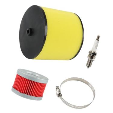 Imagem de ALL-CARB Filtro de óleo de filtro de ar e substituição de vela de ignição para Honda Rancher 350 TRX350TE TRX350TM TRX350FE TRX350FM Foreman 400 450