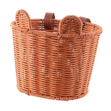 Imagem de YIJU Cesta de bicicleta infantil para meninos e meninas Cesta de guidão Cesta de bicicleta leve removível Cesta de ciclismo para compras Ciclismo