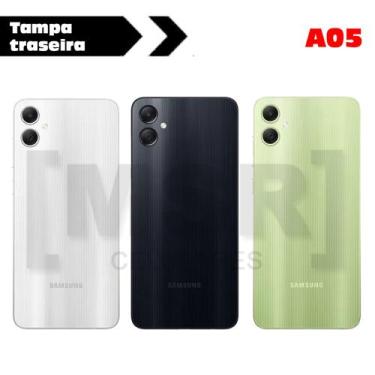Imagem de Tampa traseira celular SAMSUNG modelo A05, VERDE