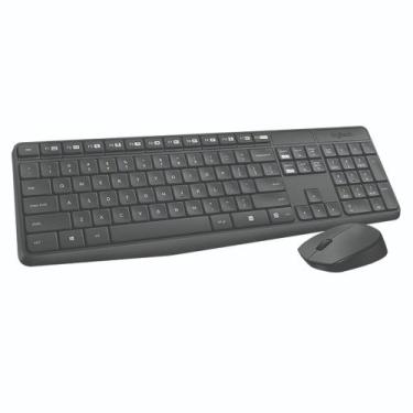 Imagem de Kit TECLADO/MOUSE Wireless - Logitech MK235