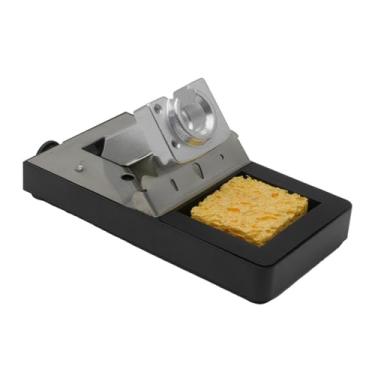 Imagem de Generic Suporte para ferro de solda, suporte para ferro de solda elétrico, peças, fácil instalação, design antiderrapante, acessórios estáveis para utilidades