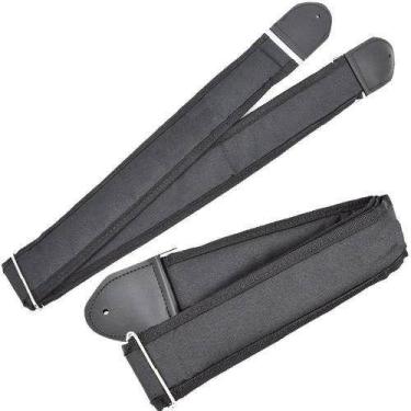 Imagem de Correia Acolchoada Para Violão Ukulele Guitarra Baixo Viola - Carbon