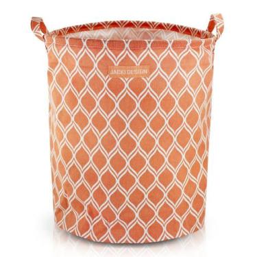Imagem de Cesto Organizador Multiuso Loft Tamanho M - Jacki Design, Laranja