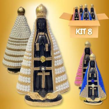 Imagem de Imagem Nossa Senhora Aparecida Kit 12 Atacado Multi Tamanhos - Europio