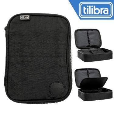 Imagem de Estojo Box Jumbo Tilibra Escolar Grande Académie, Preto