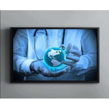 Imagem de Quadro Decorativo Medicina Salas Farmácia Tela Canvas Premium G03 - Vi