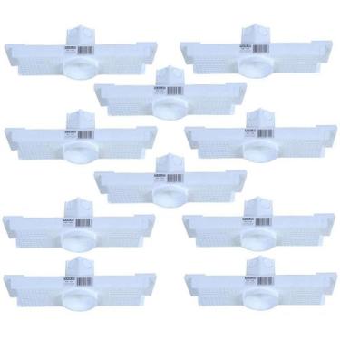 Imagem de Kit Caixa Embutir Spot Na Laje 9x 7w Par20 + 8x 5W Mr16 - Plasled