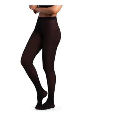 Imagem de Meia Calça Opaca Feminina Adulto Clássica Fio 40 Trifil, M, Preto