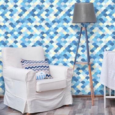 Imagem de Papel de Parede Escamas Boy - QCola, 0,60 x 2,50 metros