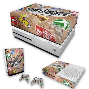 Imagem de Capa Anti Poeira e Skin Compatível Xbox One S Slim - Tony Hawk's Pro S