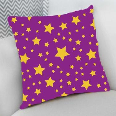 Imagem de Almofada Decorativa Cheia c/ Zíper 40x40Infantil Kids Estampa Desenhos