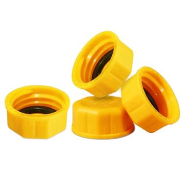 Imagem de Mapleza Witty Tampa de lata de gás de 5 galões – substituição perfeita para tampas de latas de gás, ideal para armazenamento de água e combustível, compatível com latas de gás centro-oeste, plástico e