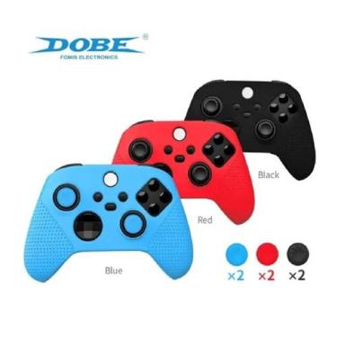Imagem de Kit 1 Case + 2 Grips Vídeo Game One S X Capa Controle Manete Console A