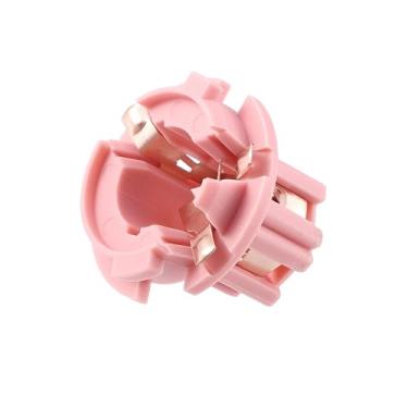 Imagem de Motoforti Soquete de lâmpada de luz traseira traseira, para Mercedes-Benz CL500 2000-2006, plástico, nº A1408260582, rosa