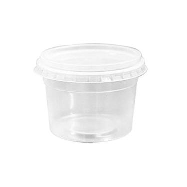 Imagem de Pote Redondo Descartável 145ml Vai ao Microondas - 24 unidades - Aluá 