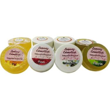 Imagem de Sabonete Artesanal Glicerinado Mix Aroma 85 gr - 12 un - BD Net Collec