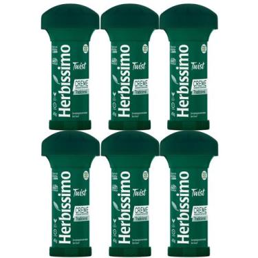 Imagem de Kit 6 Desodorante Twist Tradicional Herbíssimo 45G - Dana - Dana Cosmé