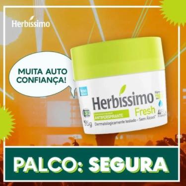 Imagem de Desodorante Creme Antitranspirante 55g Herbíssimo - Dana - Dana Cosmét