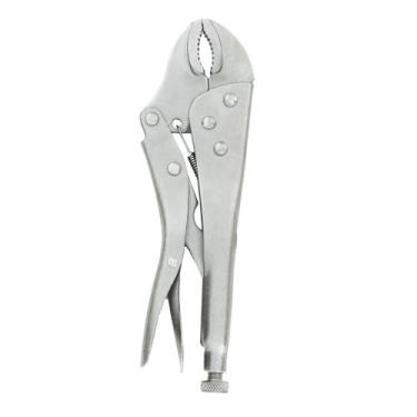 Imagem de Alicate De Pressão Ferramenta Ajustável Mordente Curvo 10 Polegada Aço