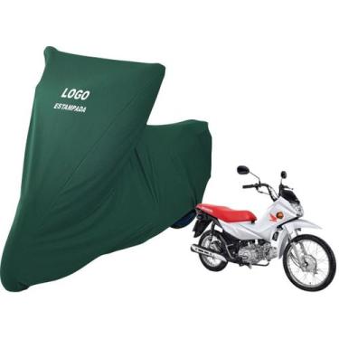 Imagem de Capa Para Cobrir Moto Honda POP 110i Alta Durabilidade - Mz, Verde