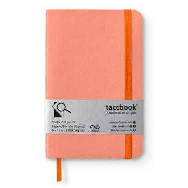 Imagem de Caderneta Sem pauta taccbook Coral 9x14 Flex