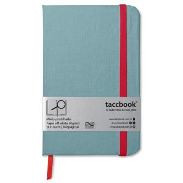 Imagem de Caderneta Pontilhada taccbook Verde persa 9x14 Ríg.