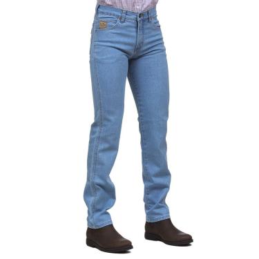 Imagem de Calça Jeans Masculina Regular com Elastano Delavê Land Horse 32237