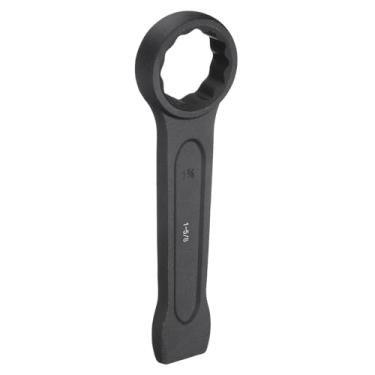 Imagem de HARFINGTON Chave Striking Wrench 1-5/20.3 cm, 12 pontos, chave de anel, chave inglesa, cabo reto, chaves de ataque com extremidade de caixa