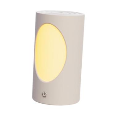 Imagem de WeiLaiKeQi Difusor de aroma Umidificador pessoal 3 níveis ajustáveis Mini USB portátil Mini umidificador portátil Umidificador de mesa para, Branco