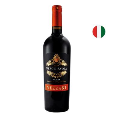 Imagem de Vinho Tinto Italiano Vezzani Nero D`Avola DOC 750ml