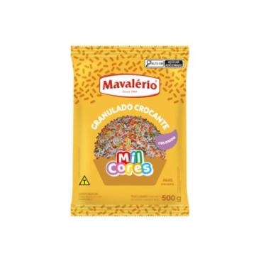 Imagem de Granulado Colorido Mil Cores Mavalério 500g, Sortido
