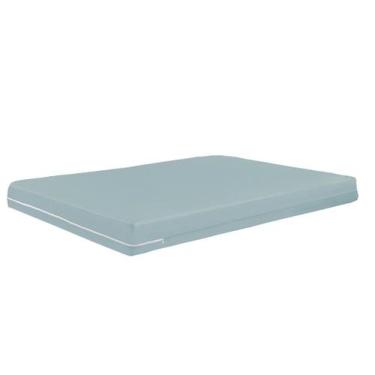 Imagem de Capa de Colchão Casal Queen com Zíper de Malha Gel - Malucasim, Cinza