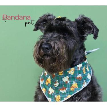 Imagem de KIT DE BANDANAS Para cães e Gato com cores e estampas variadas - Proxy