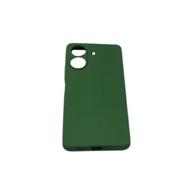 Imagem de Capa + Película Xiaomi Redmi 13c, Verde-militar - Dsitrbuidora Brita