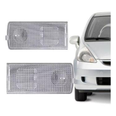 Imagem de Par Lentes Da Lanterna Luz Teto Honda Fit 2004 05 06 07 2008 - DSC